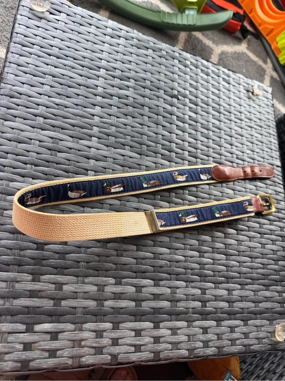 Vintage Waterfowl Belt